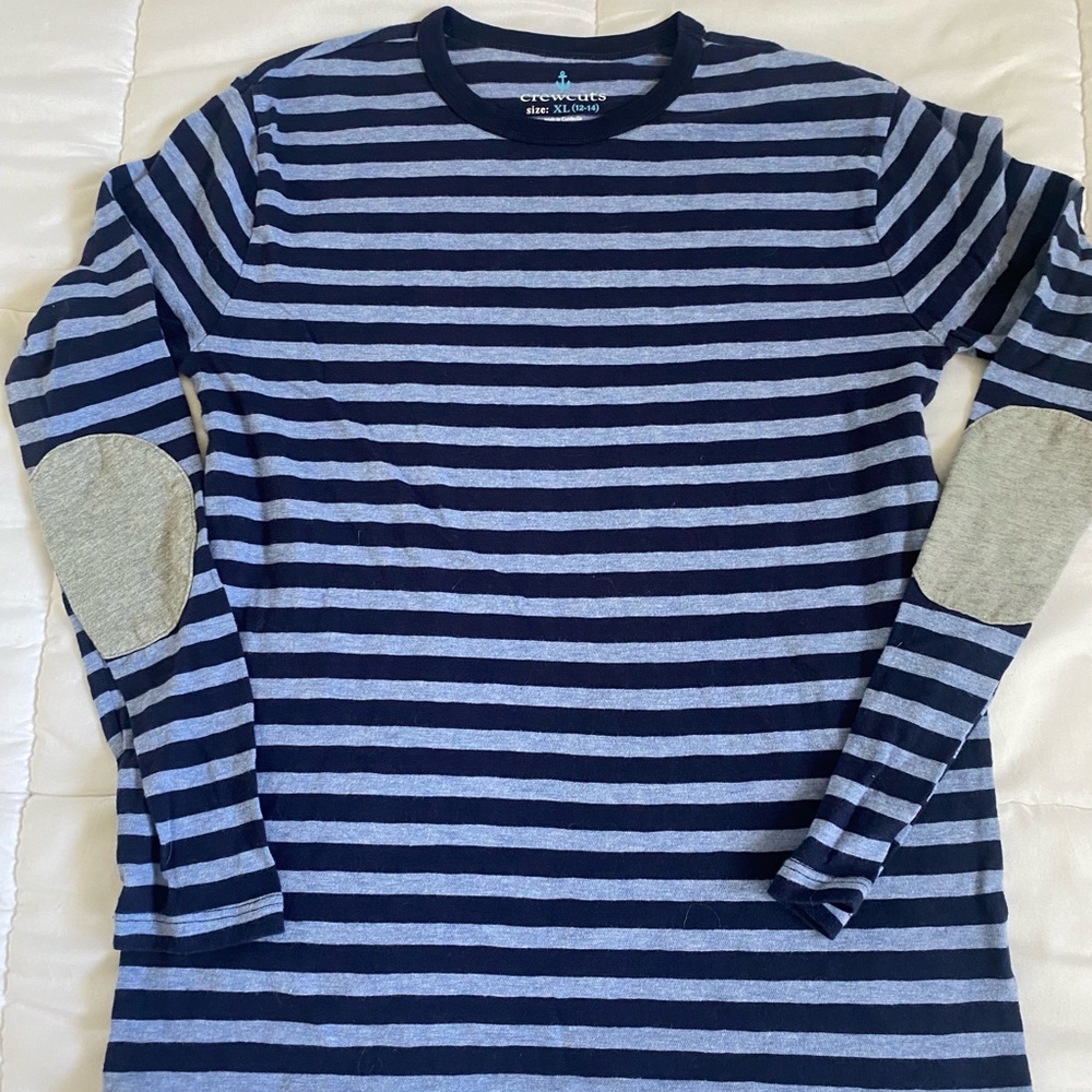 Crew cuts long sleeve striped shirt